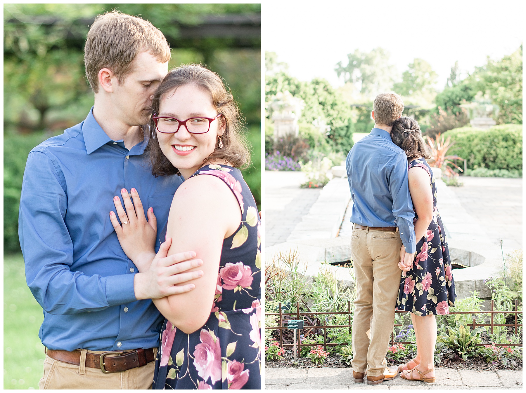 Engagement Photography Olbrich Gardens Madison Wisconsin