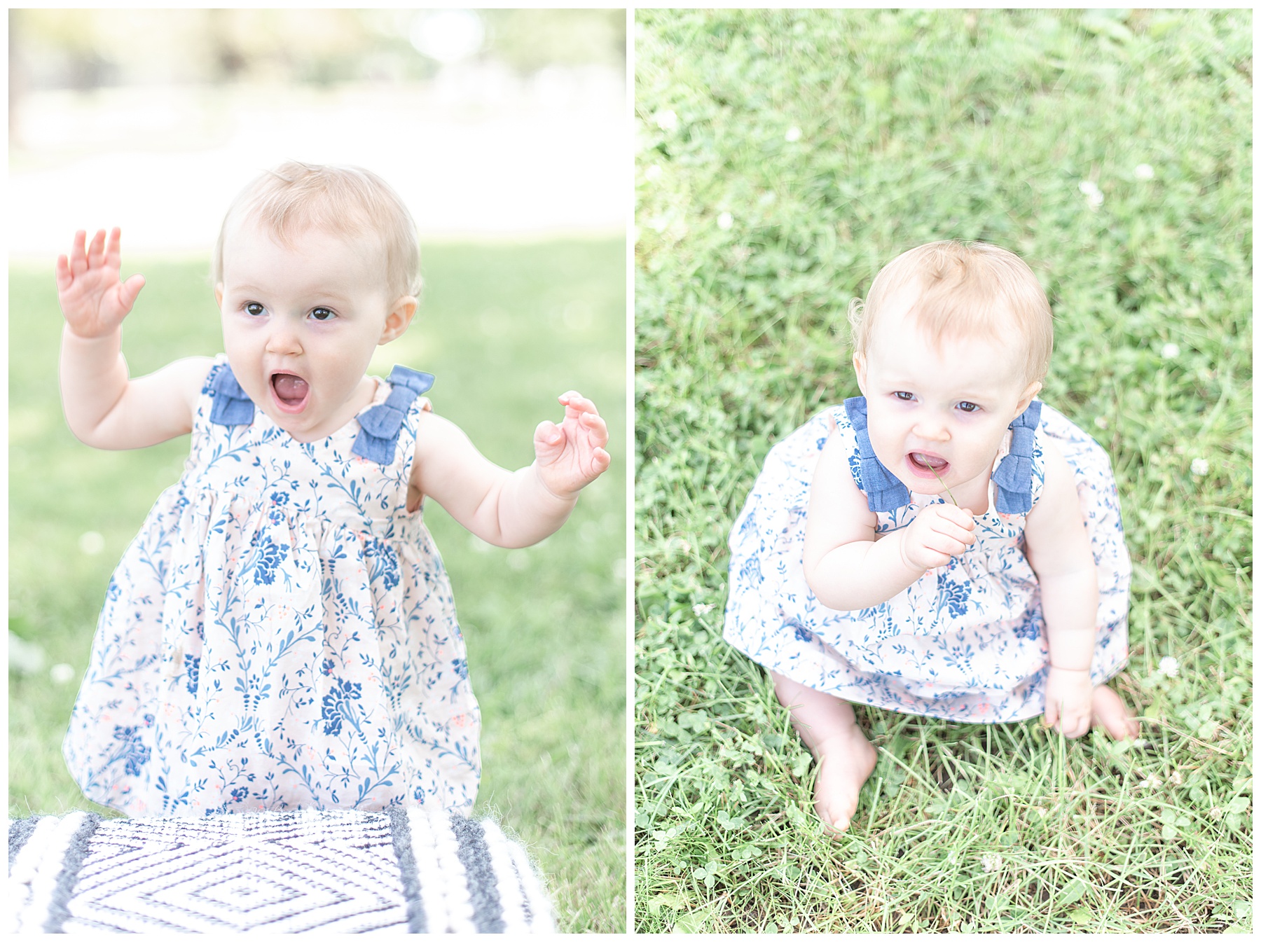 Cake Smash One Year Old Photography Session Wisconsin