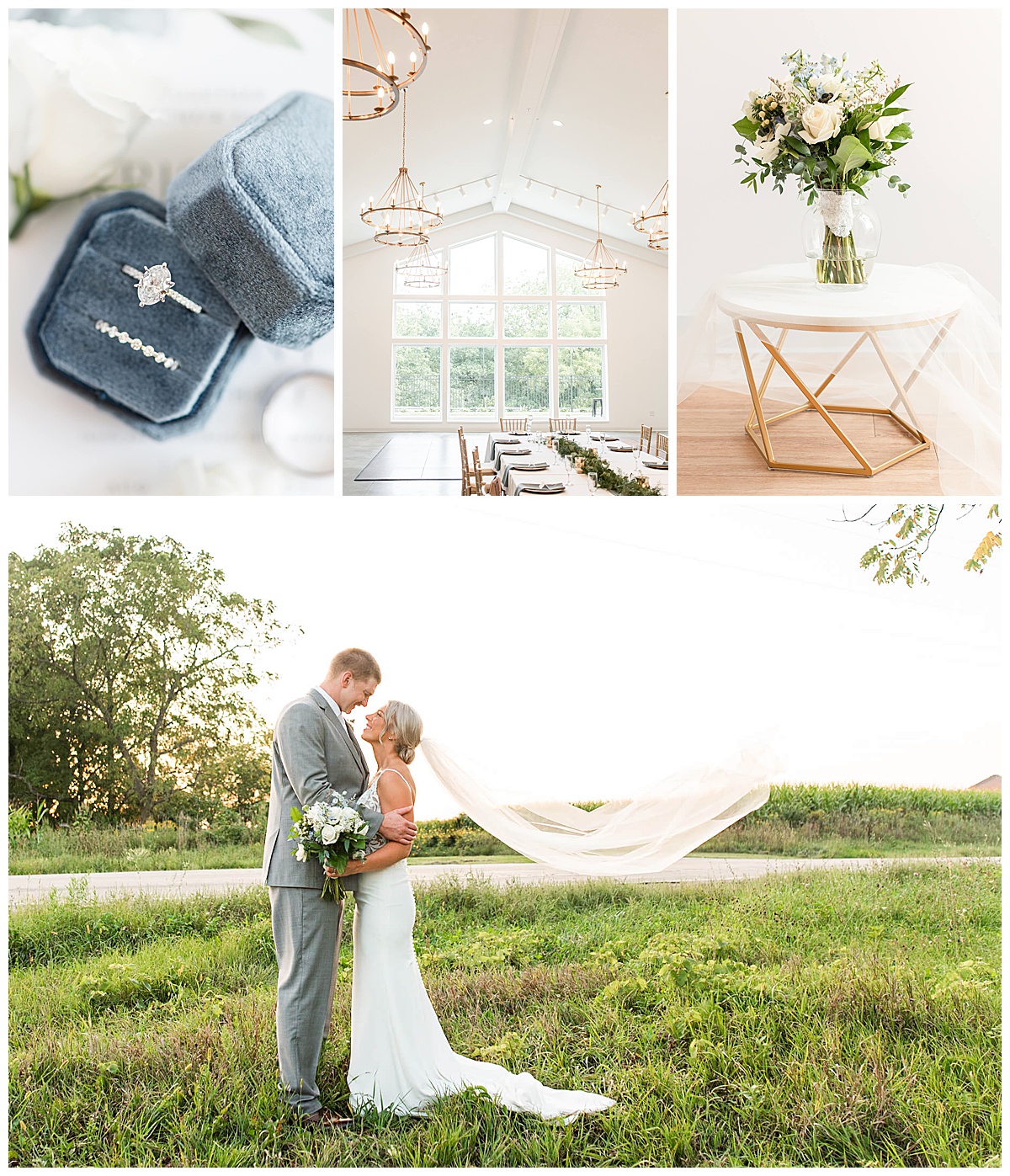 wedding photos from the eloise wedding barn in mount horeb wi