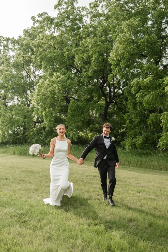 Bride and Groom at The Eloise Wedding Venue