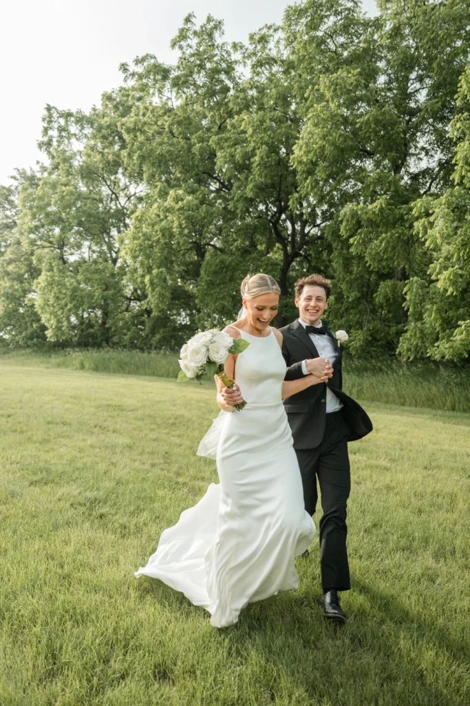 Bride and Groom at The Eloise Wedding Venue