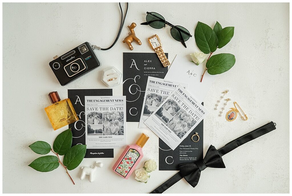 Wedding day details